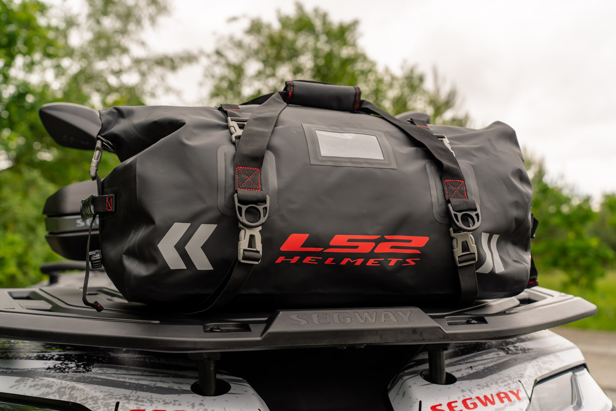 LS2 LB-01 Luggage Bag Water Proof PVC Black 65L