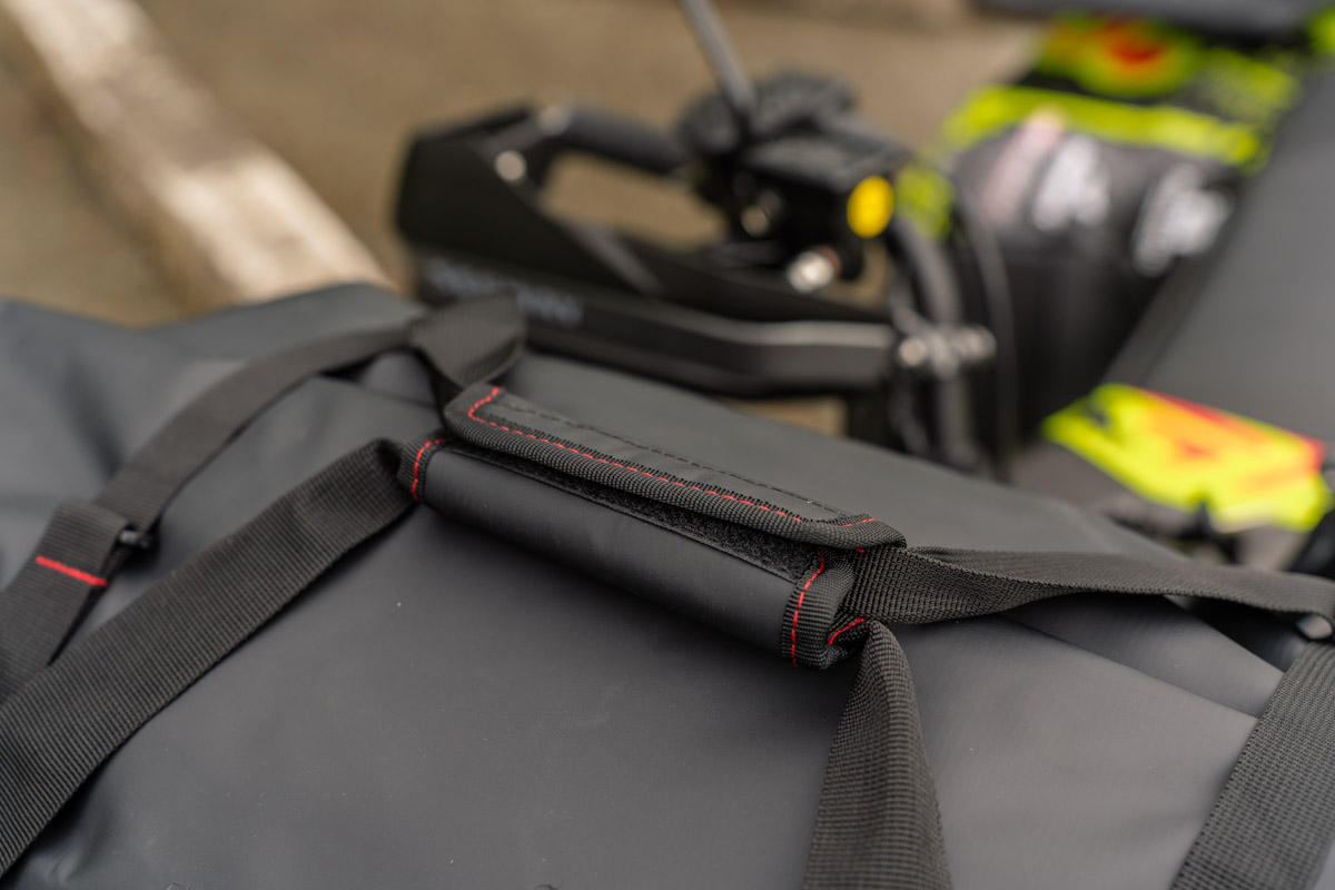LS2 LB-01 Luggage Bag Water Proof PVC Black 65L