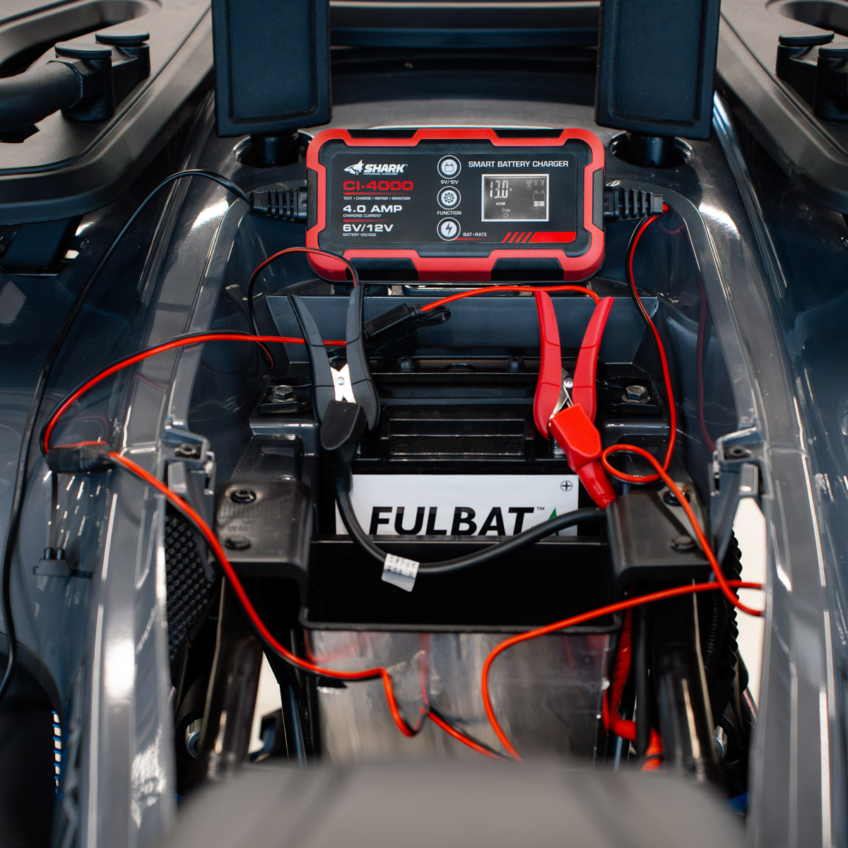 SHARK Battery Charger CI-4000 Li-ion, AGM, GEL and others