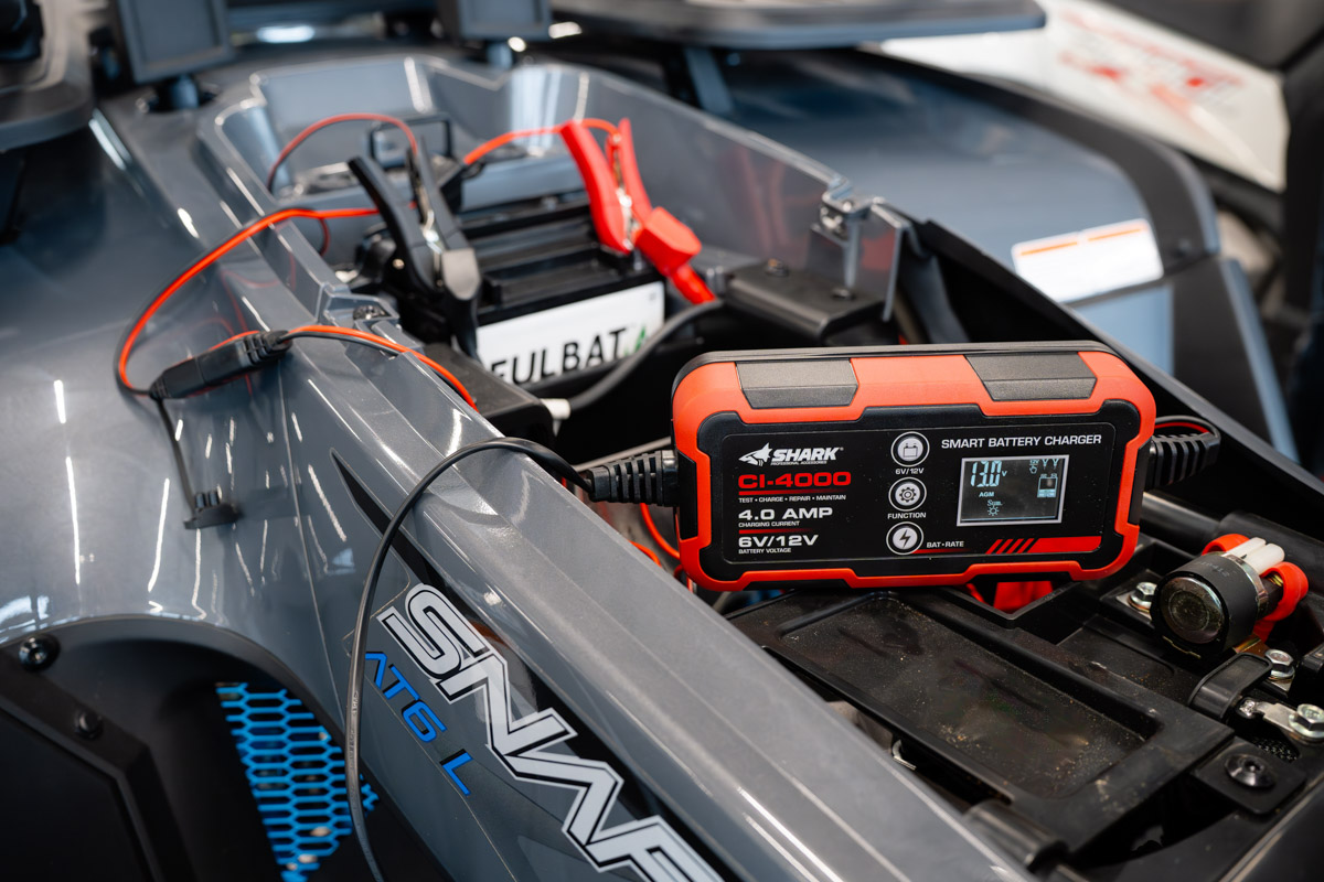 SHARK Battery Charger CI-4000 Li-ion, AGM, GEL and others