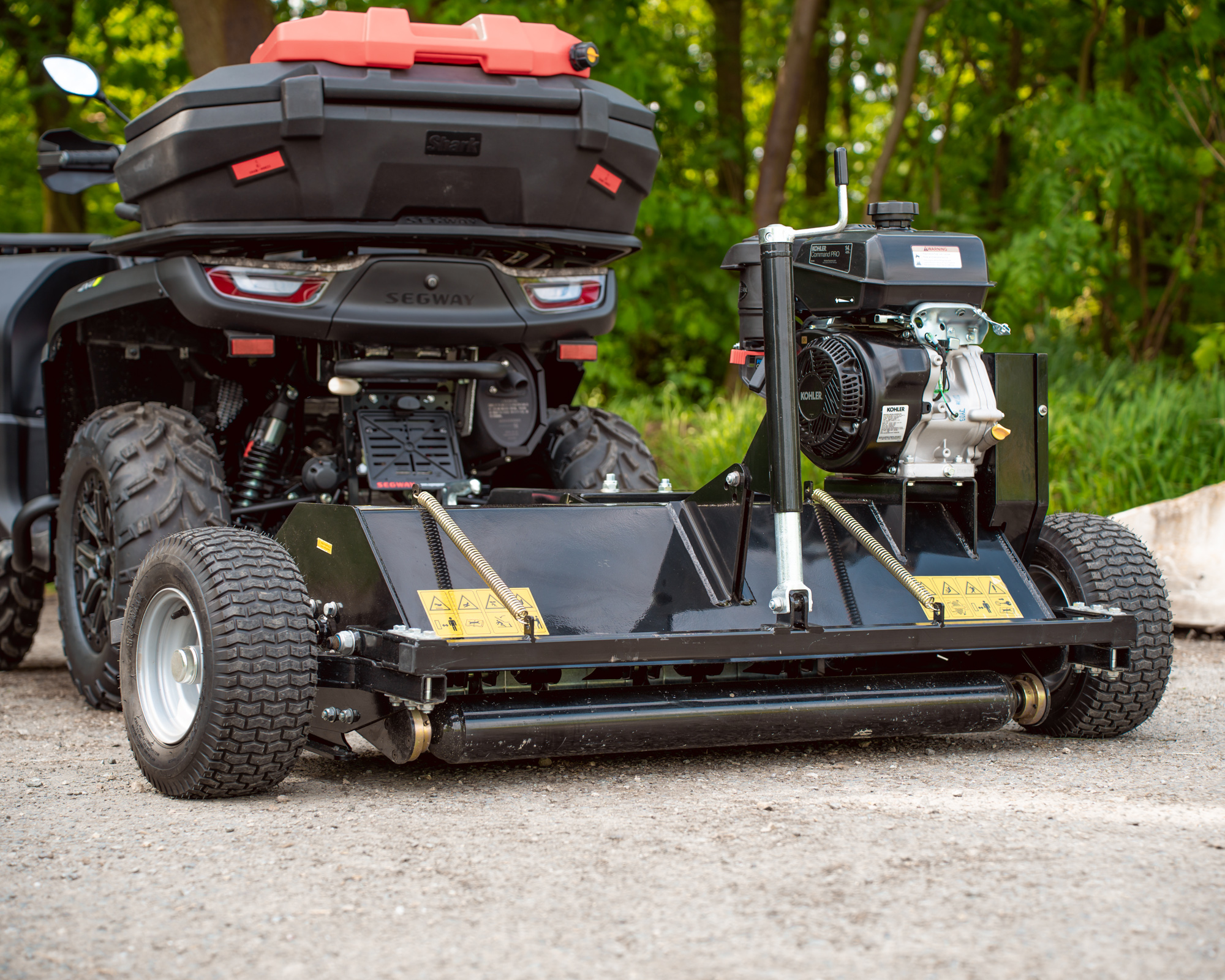 SHARK ATV mulcher with Kohler 14HP engine