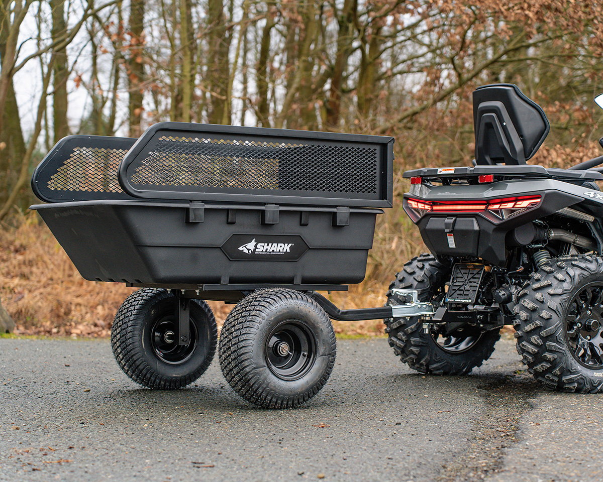 SHARK ATV TRAILER GARDEN 300 S BLACK