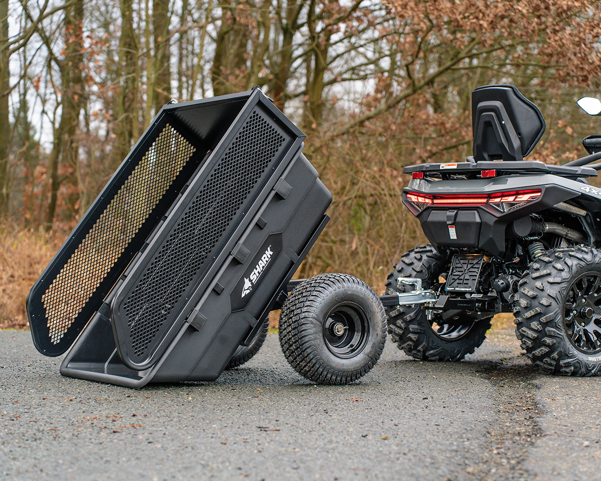 SHARK ATV TRAILER GARDEN 300 S BLACK