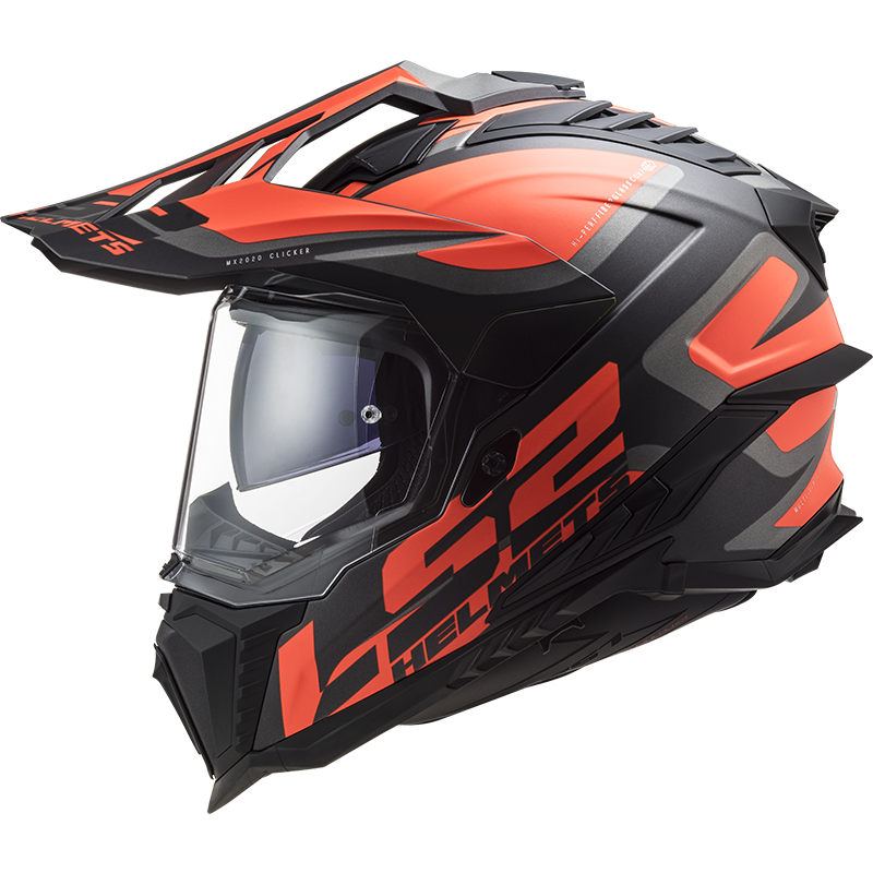 LS2 MX701 EXPLORER ALTER MATT BLACK FL.ORANGE-06 M