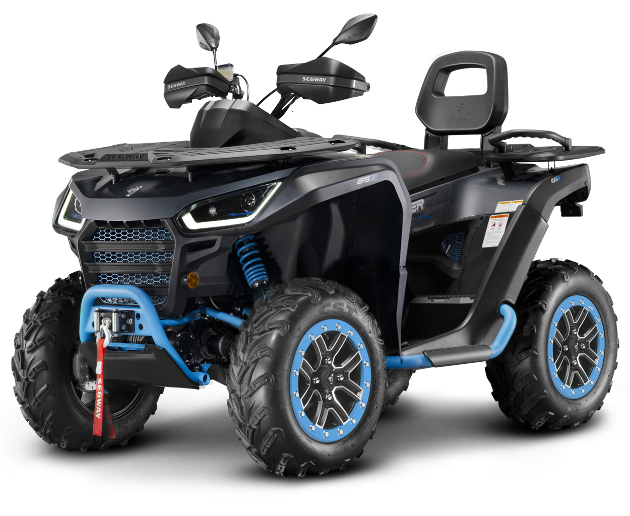 Segway Snarler AT6 L EPS Limited, T3b, Silver/Blue 