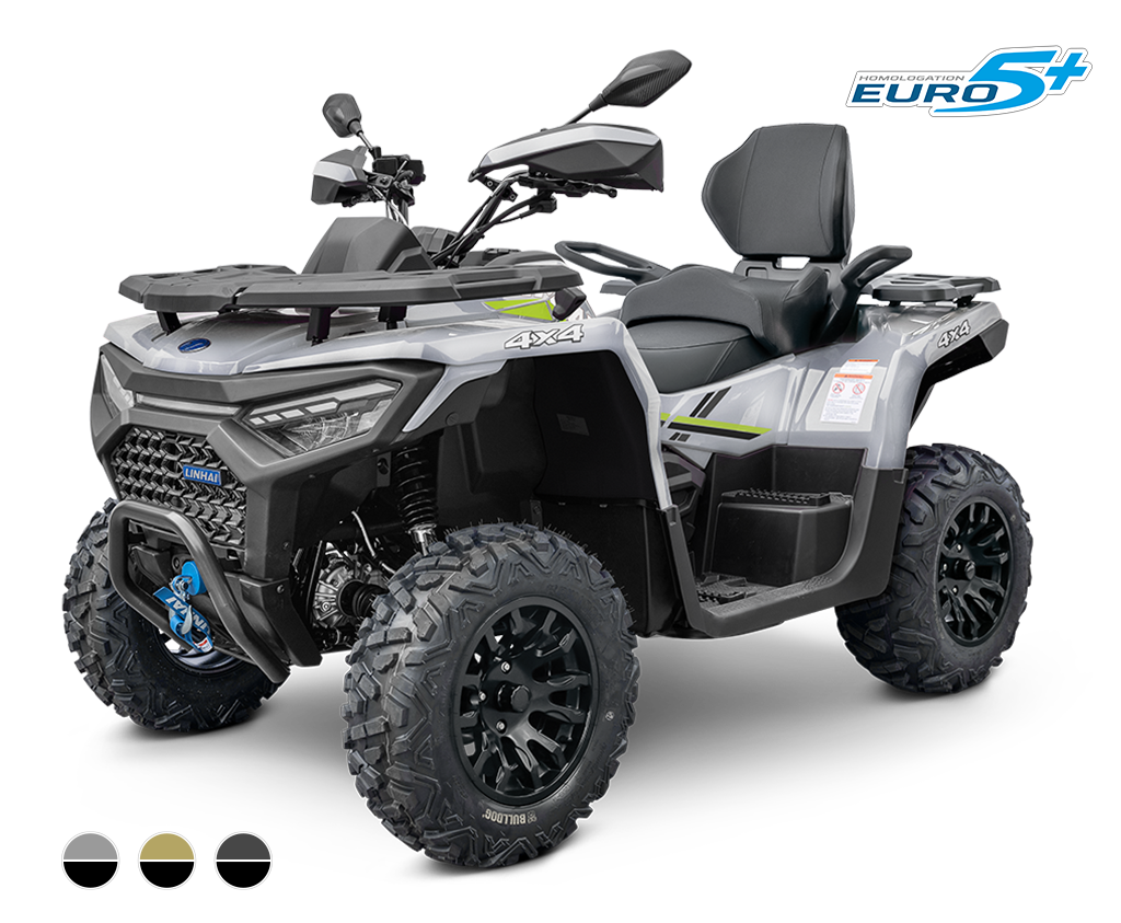 Linhai ATV 650L LANDFORCE EPS, EFI, E5+, Light Gray/Black