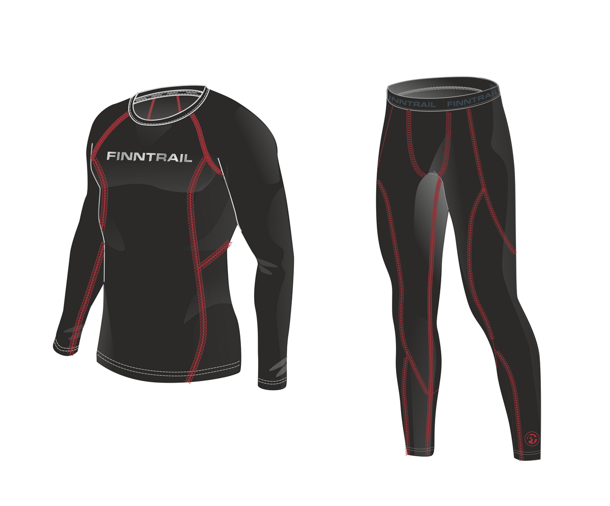 Finntrail Thermal Underwear Thermo-S Black L