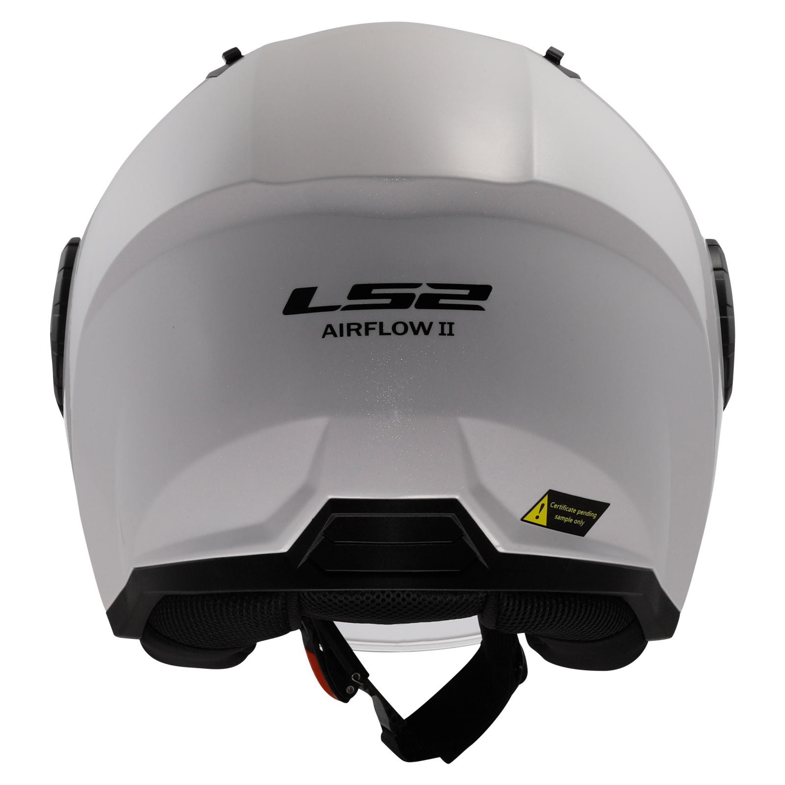 LS2 OF616 AIRFLOW II SOLID GLOSS WHITE-06 L
