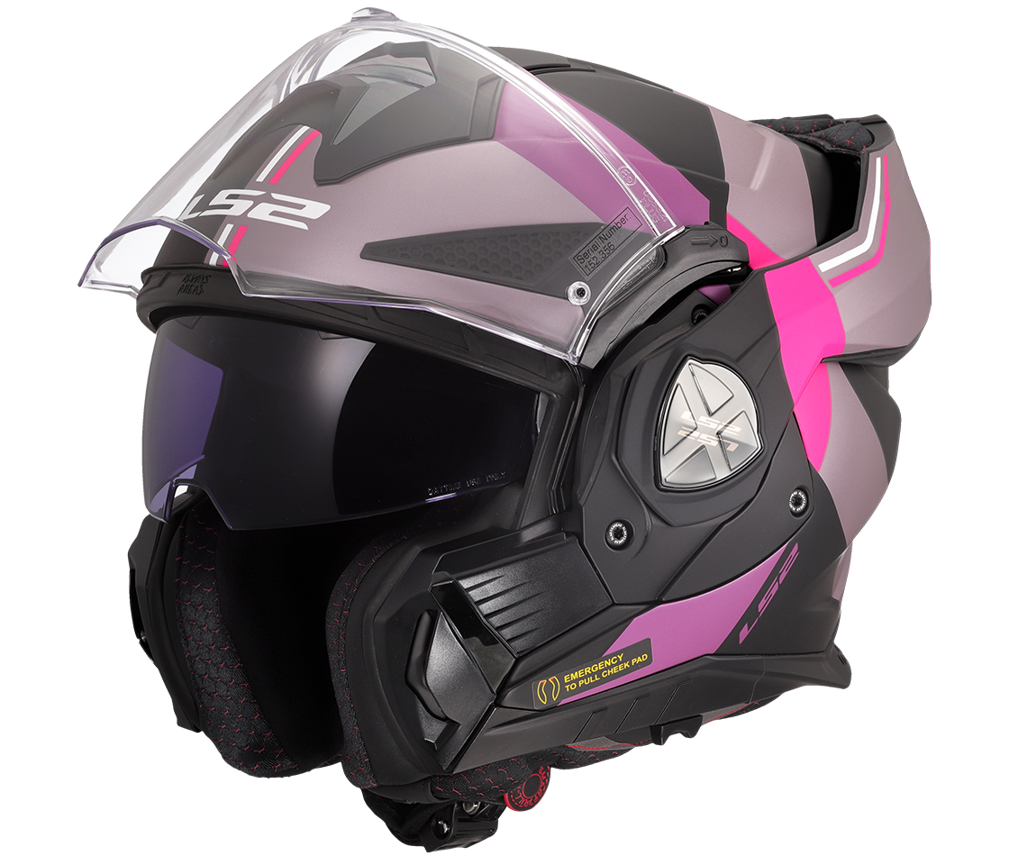 LS2 FF901 ADVANT X ULTRA GREY PURPLE-06 XXL