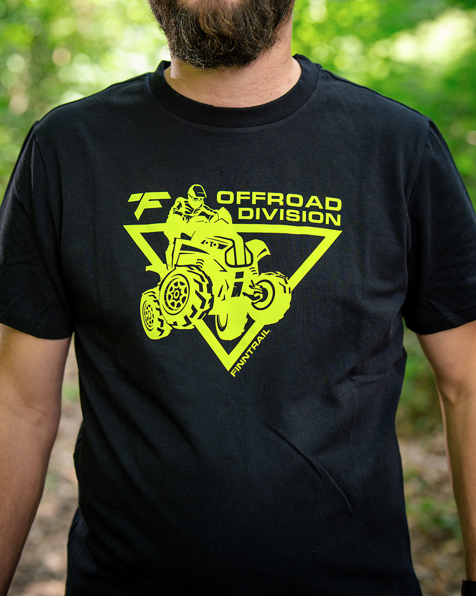 Finntrail T-shirt ATV BlackYellow M