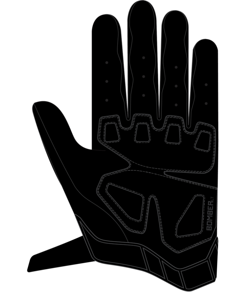 FOX Bomber Lt Glove Ce - M, Black MX24