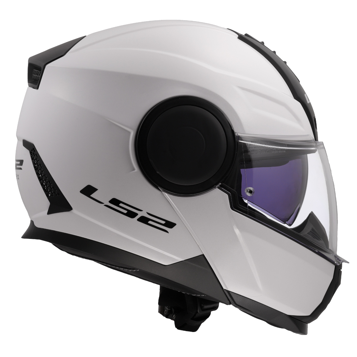 LS2 FF902 SCOPE II SOLID GLOSS WHITE-06 S