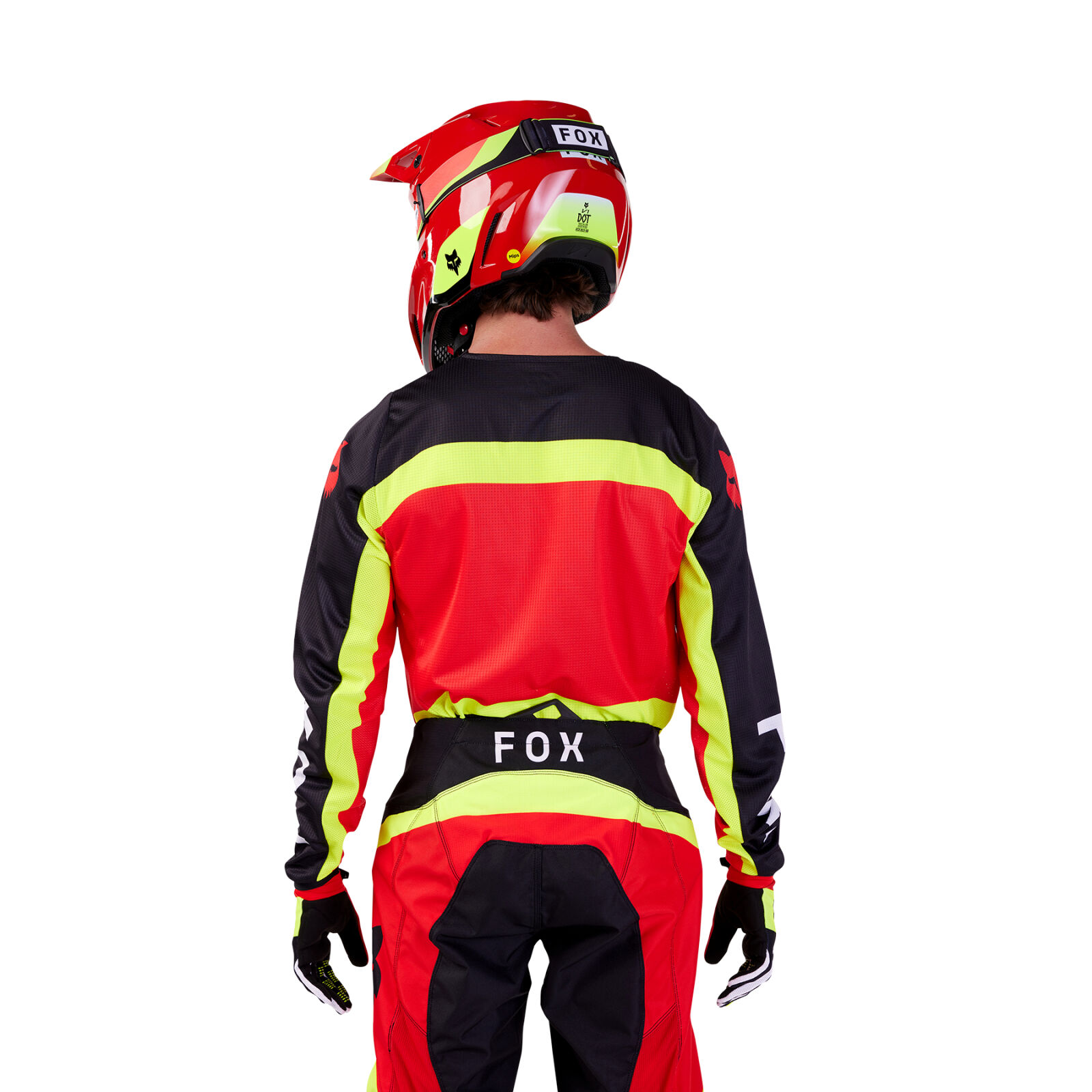 FOX 180 Ballast Jersey - S, Black/Red MX24