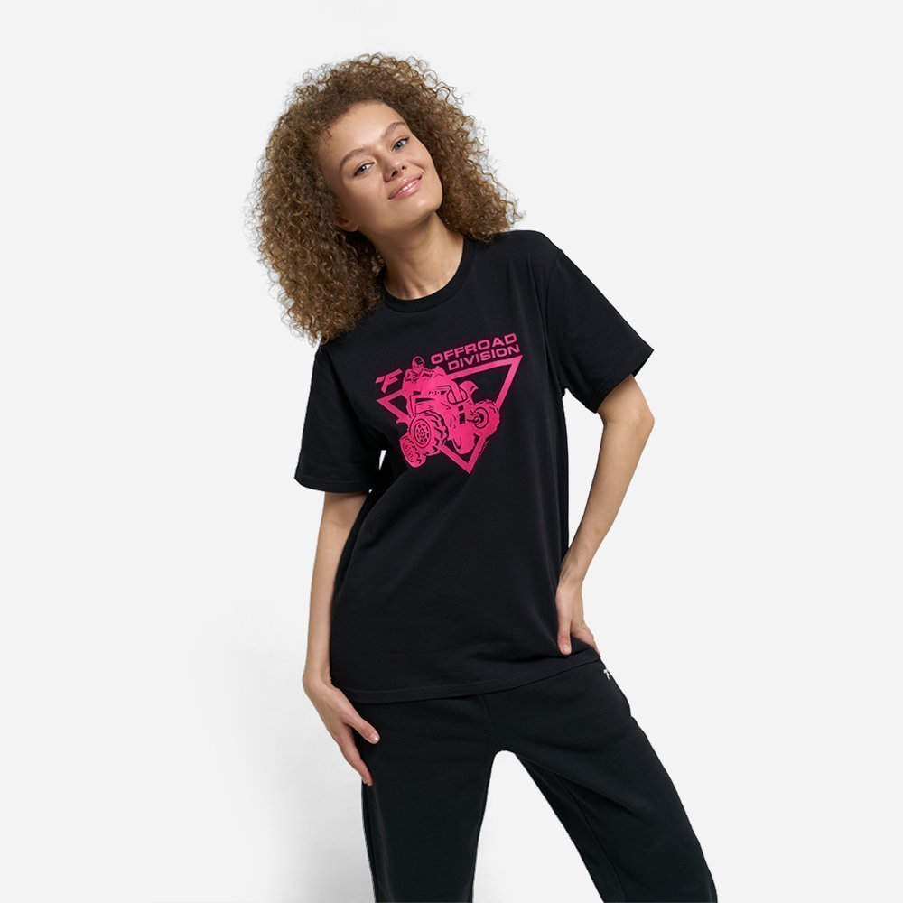 Finntrail T-shirt ATV BlackPink M