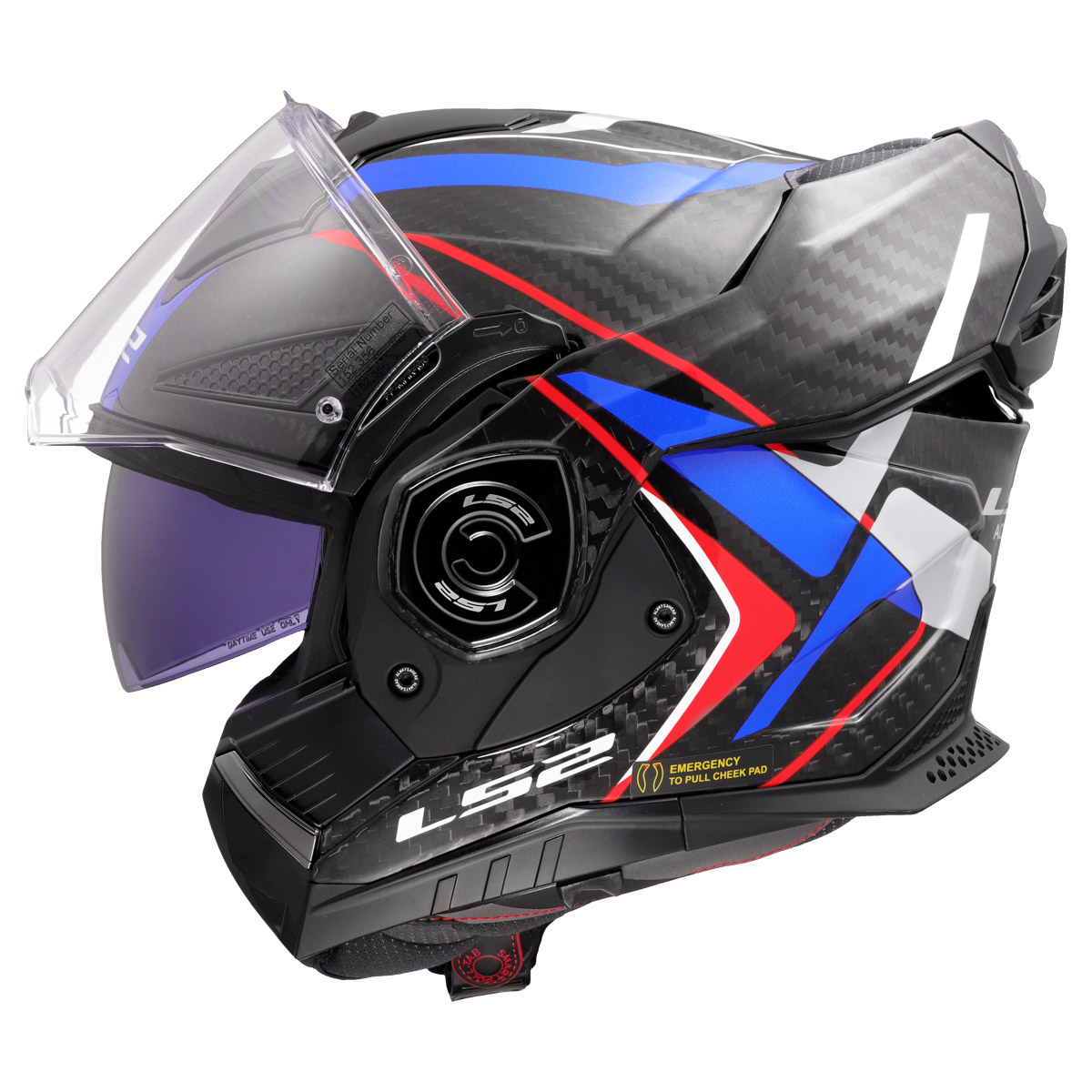 LS2 FF901 ADVANT X C FUTURE II WHITE BLUE-06 XXL