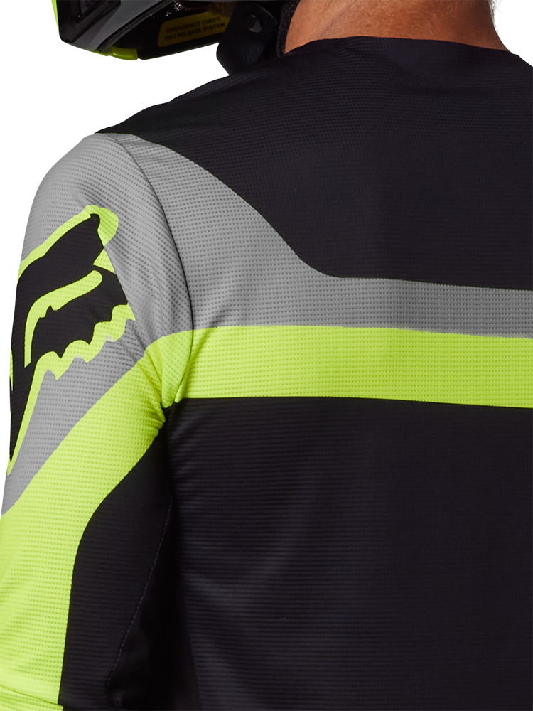 FOX Flexair Efekt Jersey  - M, Fluo Yellow MX23