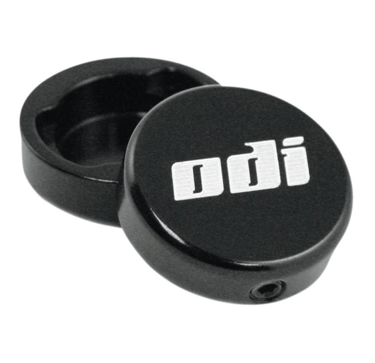 ODI GRIPS Aluminum Bar End Cap BLACK