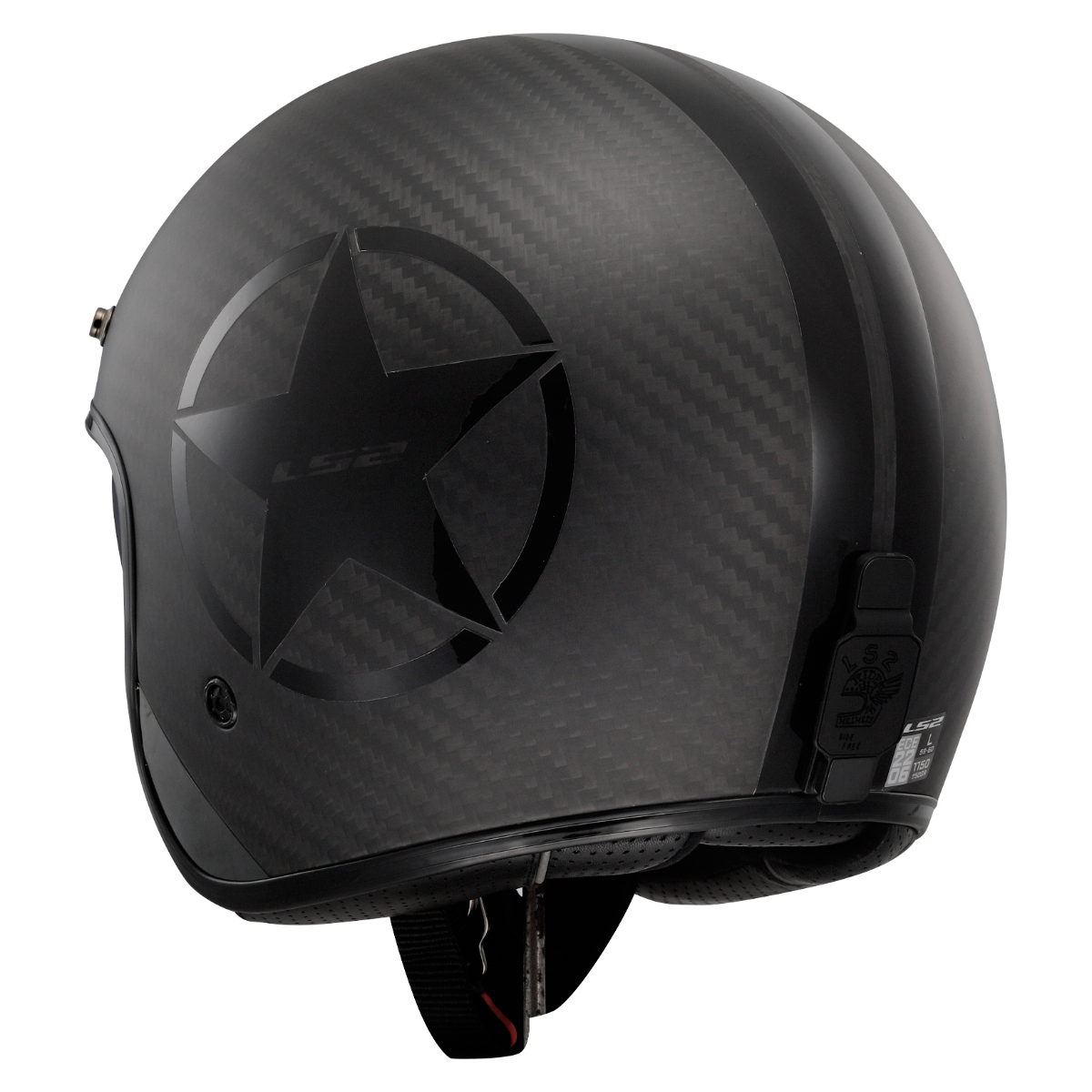 LS2 OF601 BOB II C STAR BLACK-06 M