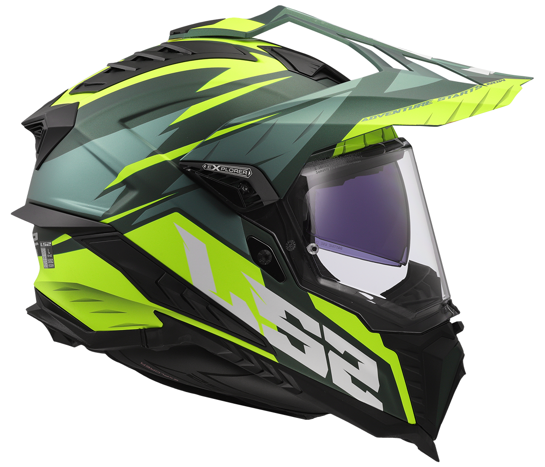 LS2 MX701 EXPLORER SPIRE GREEN H-VIS YELLOW-06 M