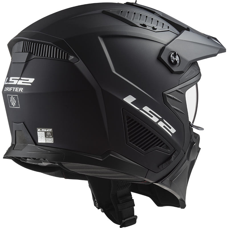 LS2 OF606 DRIFTER SOLID MATT BLACK-06 M