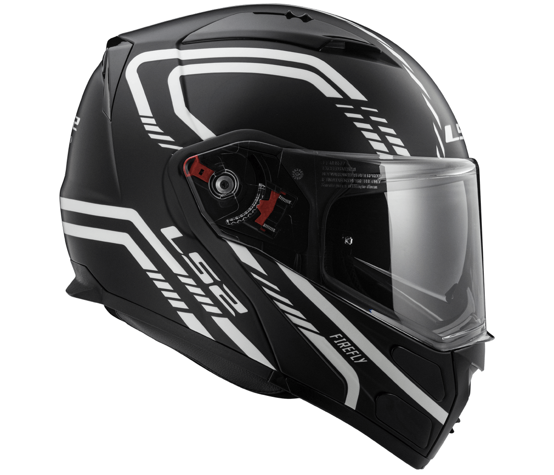 LS2 FF324 METRO EVO FIREFLY MATT BLACK, FOG FIGHTER (PINLOCK) XXS