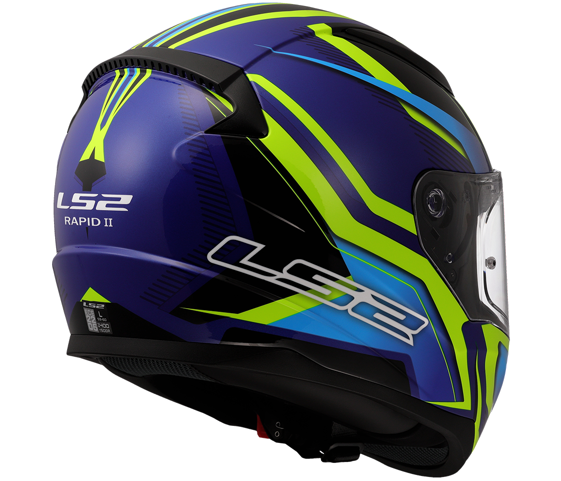 LS2 FF353 RAPID II FLITZ H-VIS YELLOW BLUE-06