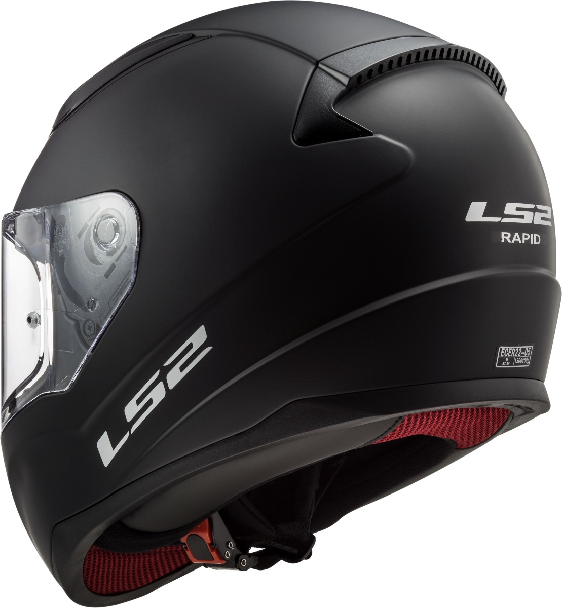 LS2 FF353 RAPID SINGLE MONO MATT BLACK