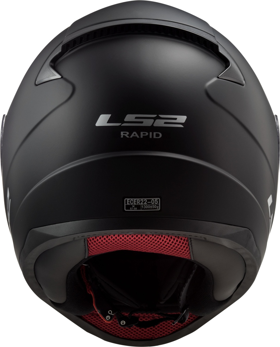 LS2 FF353 RAPID SINGLE MONO MATT BLACK