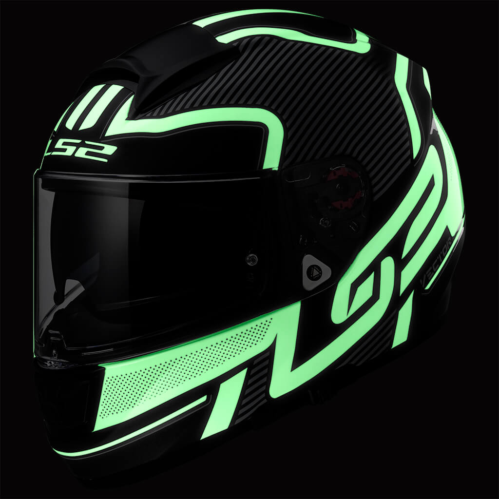 LS2 FF397 VECTOR ORION Matt Black Light