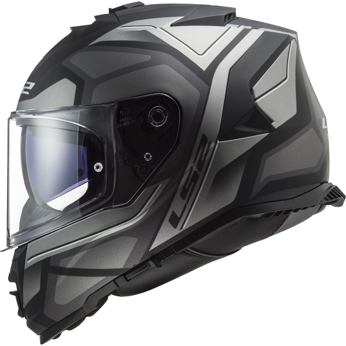 LS2 FF800 STORM II FASTER MATT TITANIUM-06