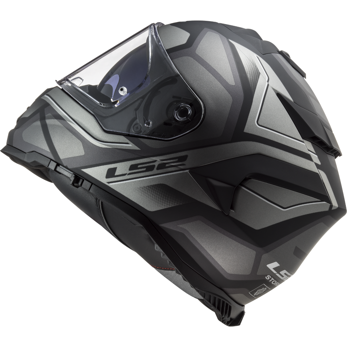 LS2 FF800 STORM II FASTER MATT TITANIUM-06
