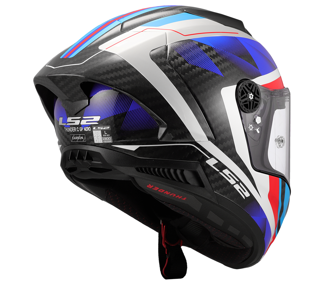 LS2 FF805 THUNDER GP AERO RAUTE BLUE RED-06