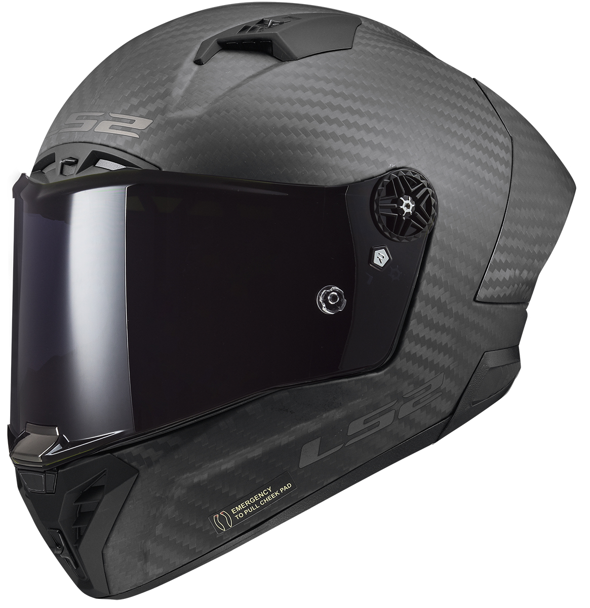 LS2 FF805 THUNDER C GP AERO SPOILER M.BLACK-06 L