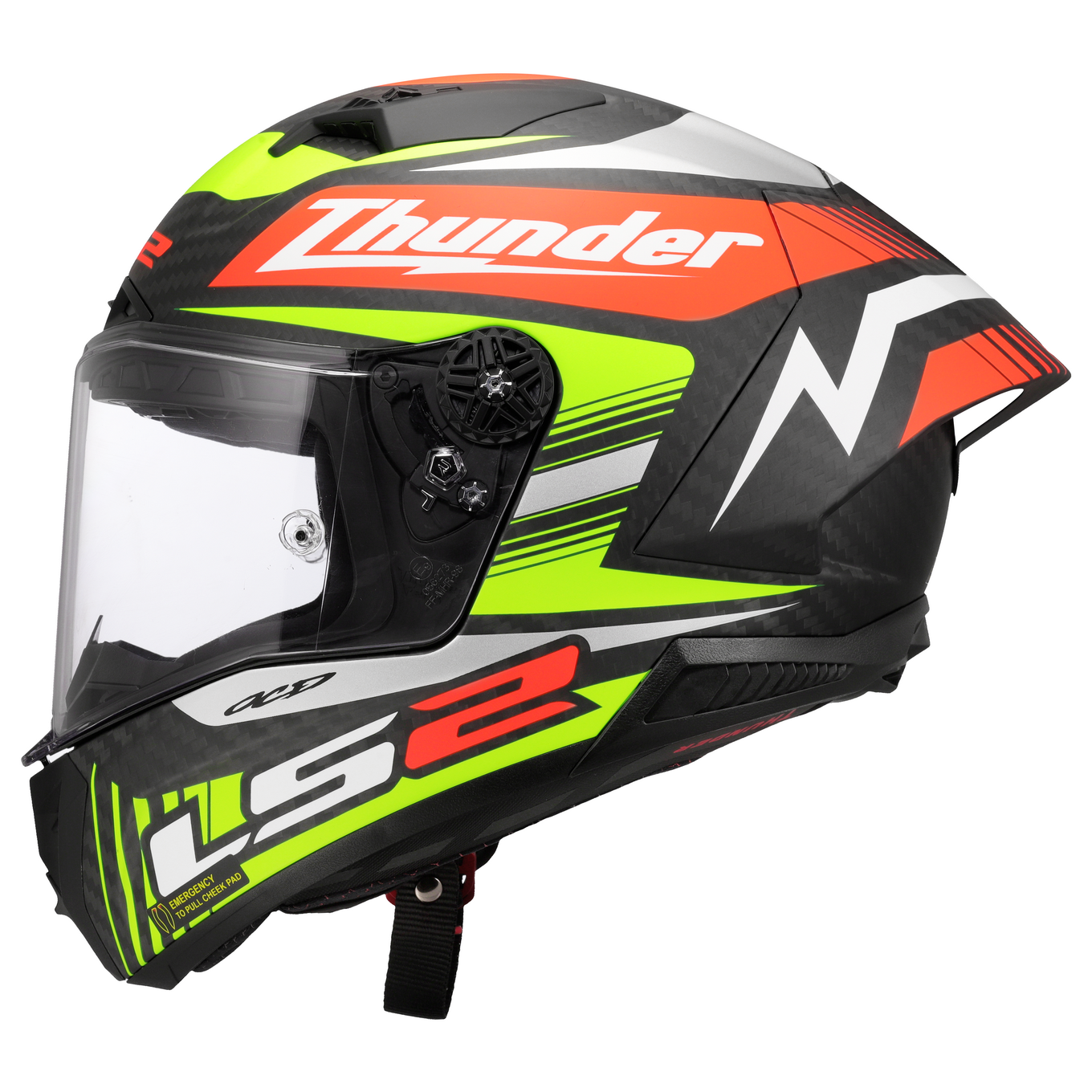 LS2 FF805 THUNDER GP AERO REPLICA BLACK-06