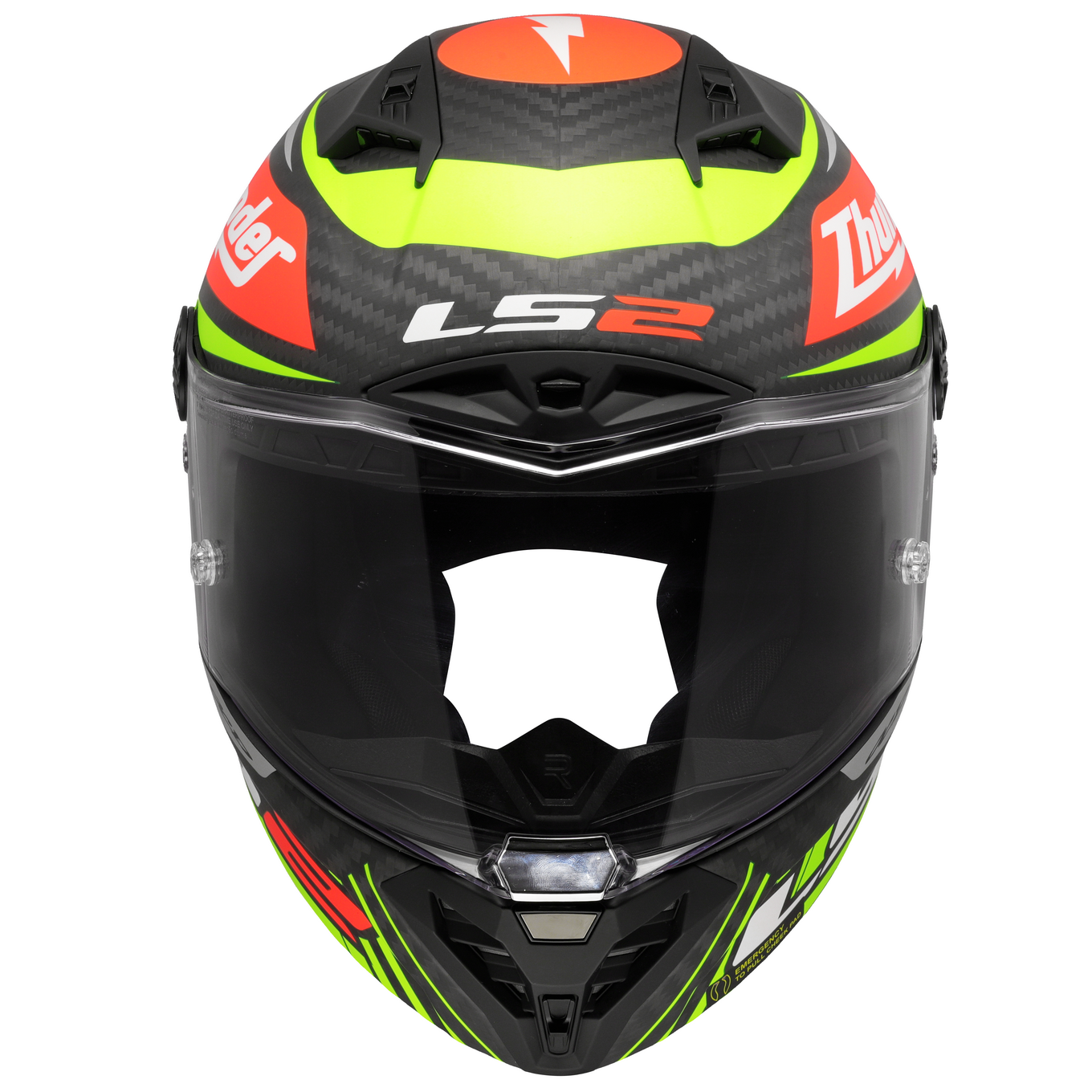 LS2 FF805 THUNDER GP AERO REPLICA BLACK-06