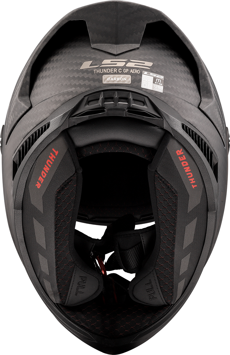 LS2 FF805 THUNDER C GP AERO SPOILER M.BLACK-06 L