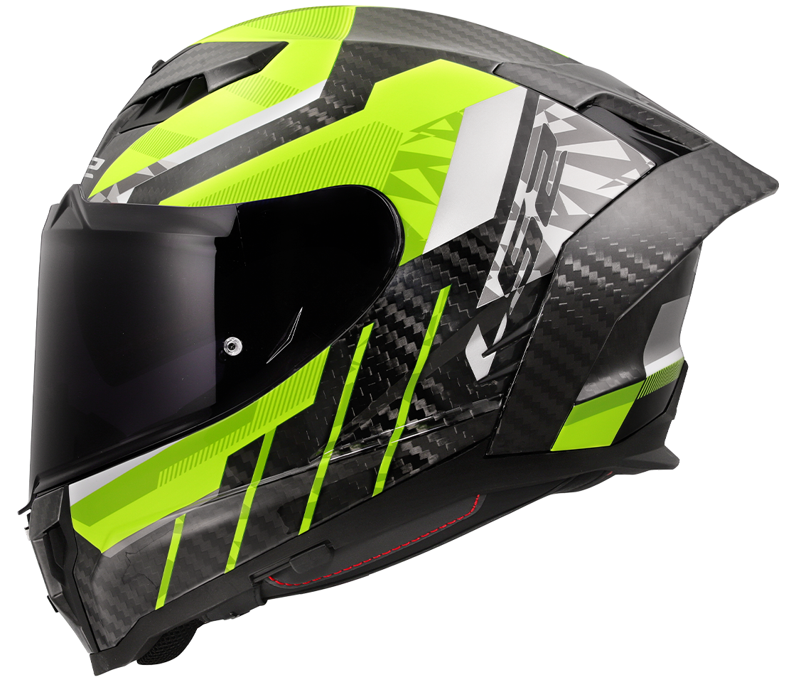 LS2 FF807 DRAGON TRAX H-VIS YELLOW