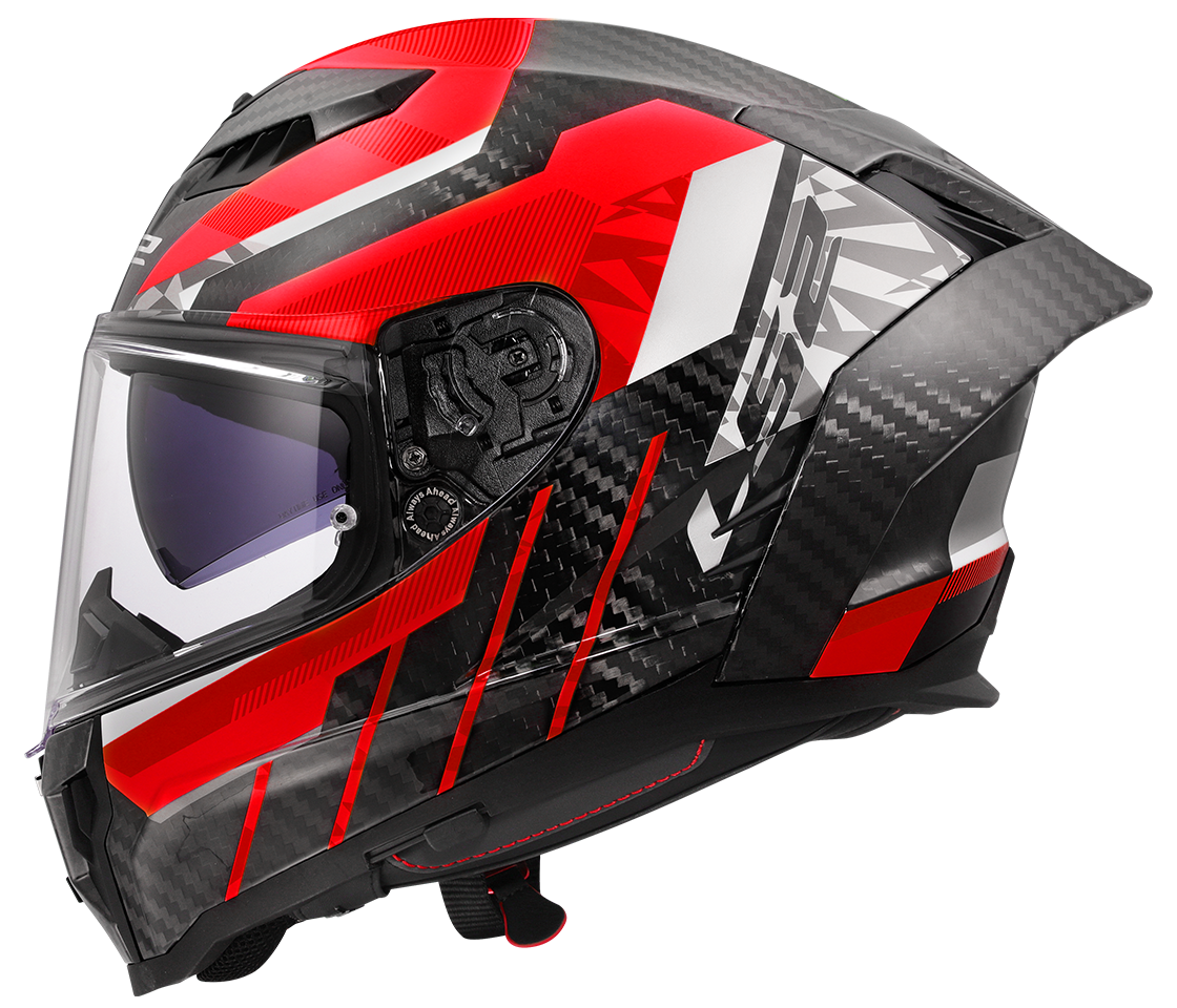 LS2 FF807 DRAGON TRAX RED