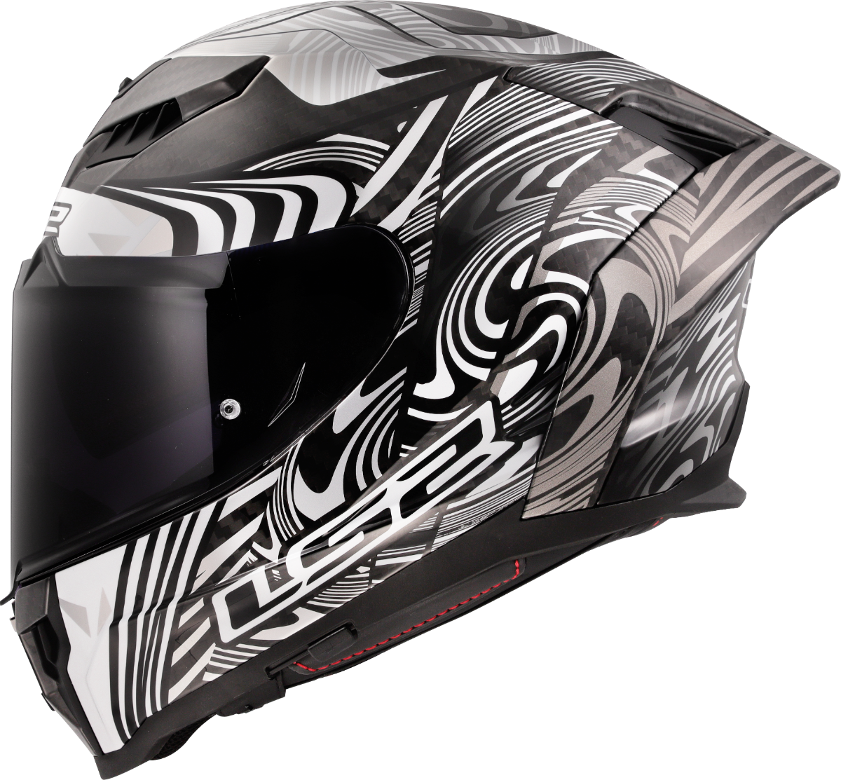LS2 FF807 DRAGON ENTHUM SILVER