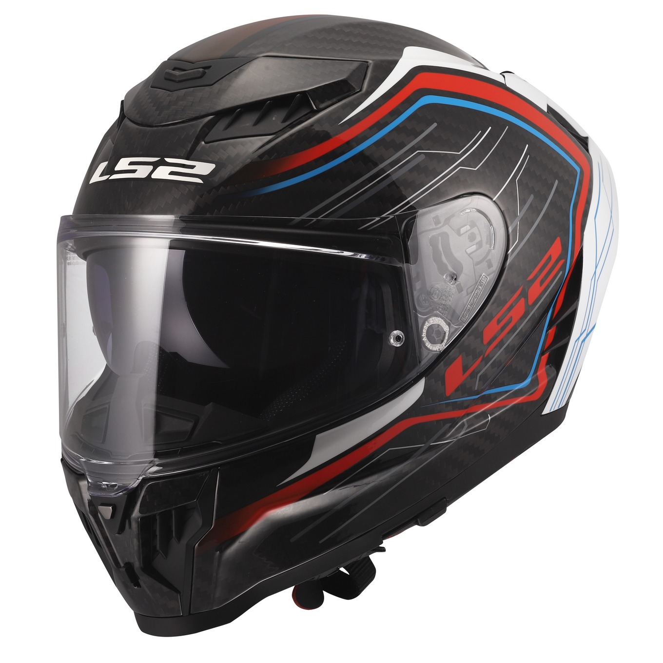LS2 FF807 DRAGON SUBIC WHITE BLUE RED
