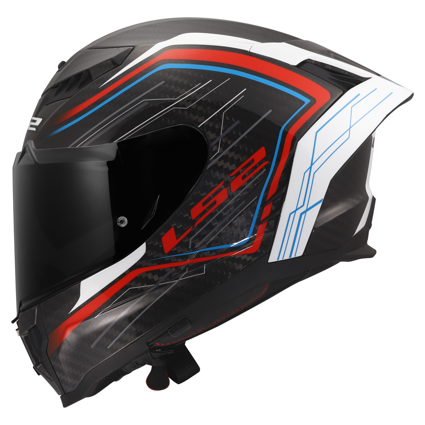 LS2 FF807 DRAGON SUBIC WHITE BLUE RED