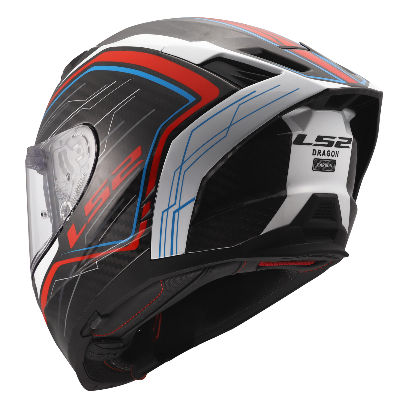 LS2 FF807 DRAGON SUBIC WHITE BLUE RED