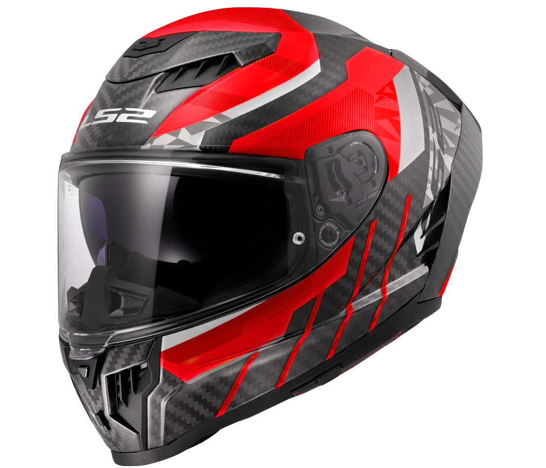 LS2 FF807 DRAGON TRAX RED