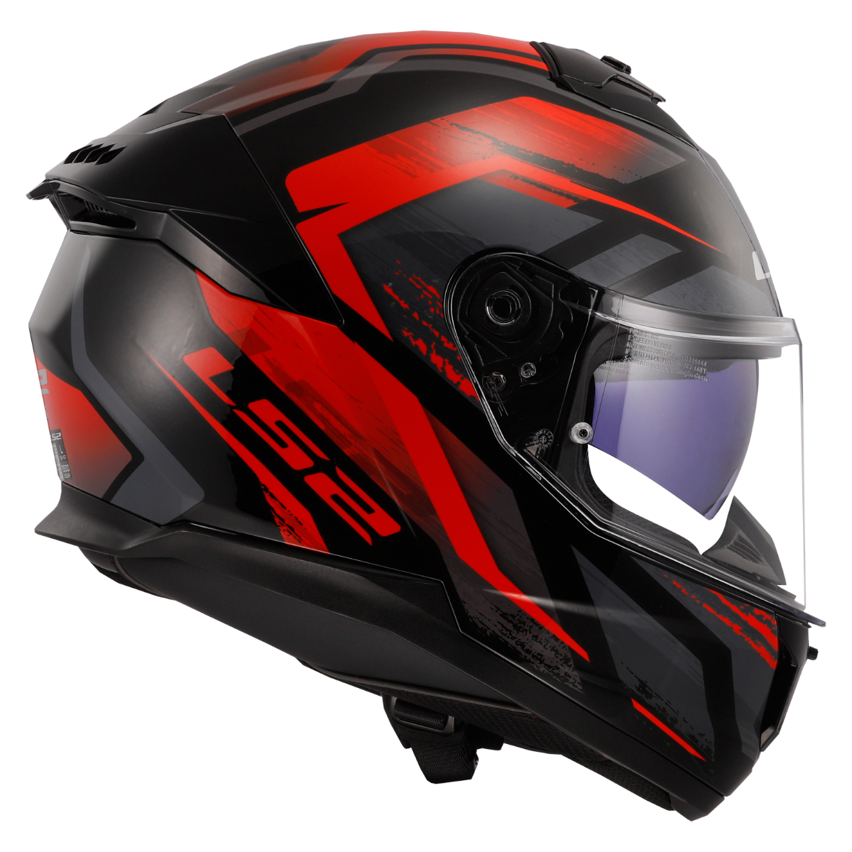 LS2 FF808 STREAM II FURY BLACK RED-06