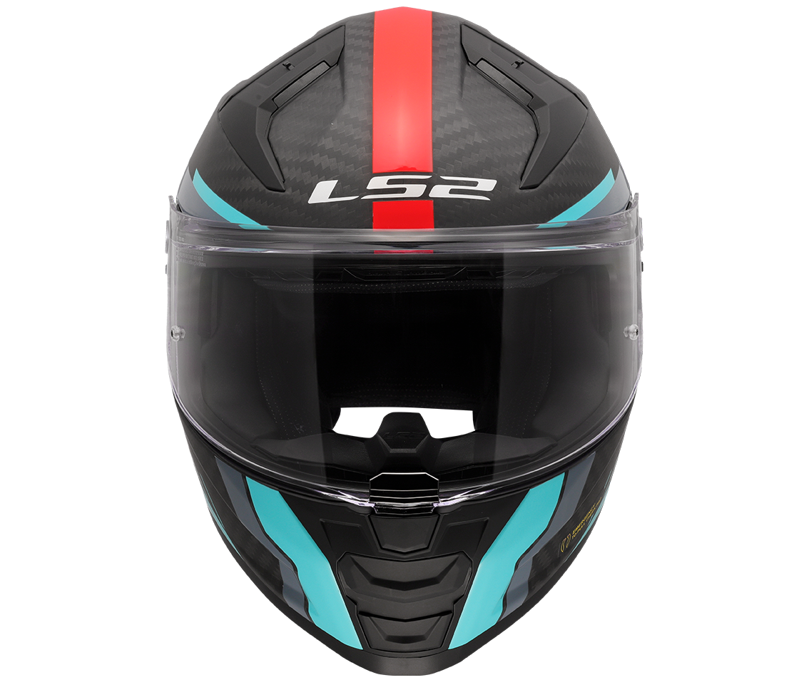 LS2 FF811 VECTOR II C GRID RED CYAN-06