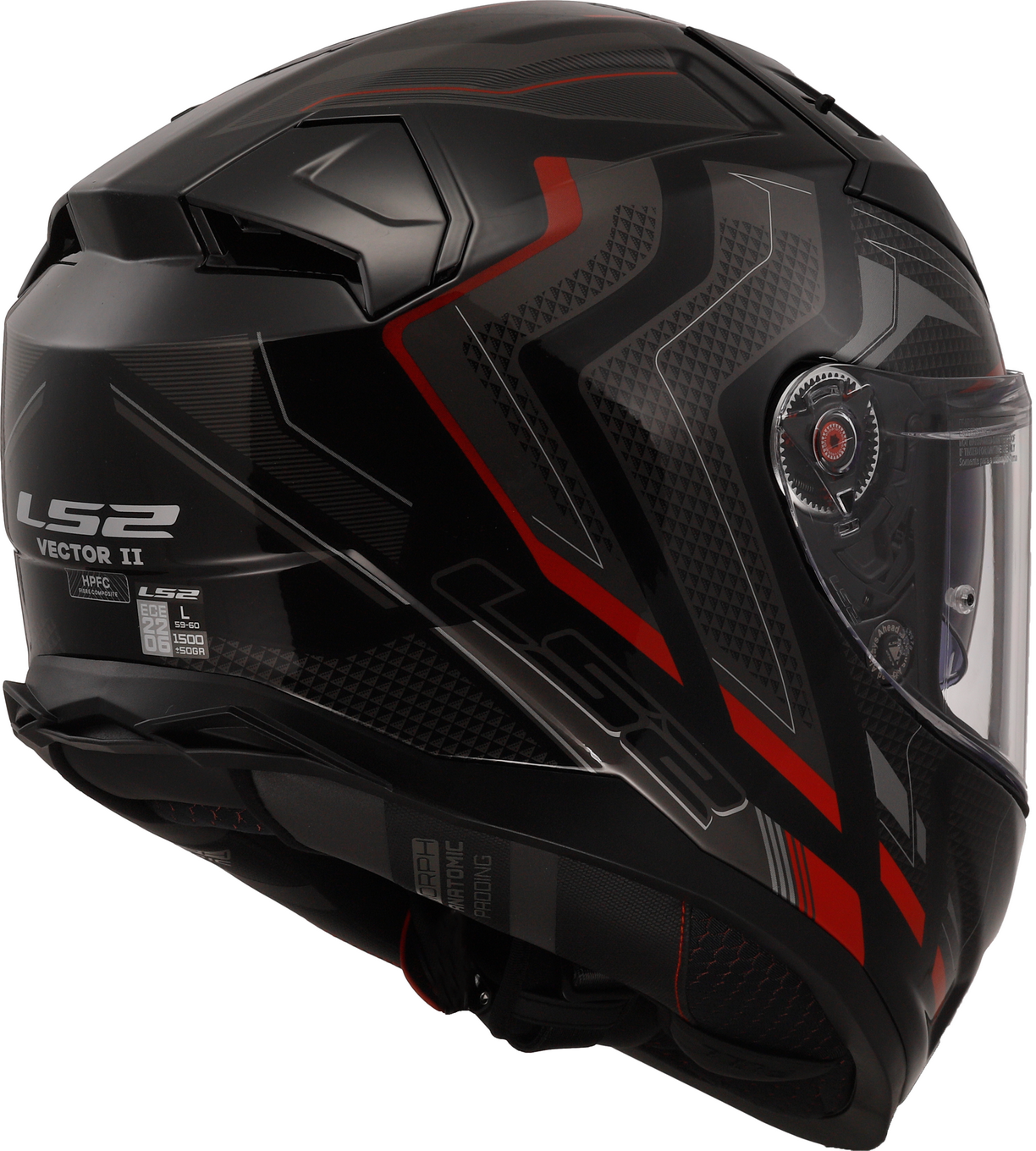 LS2 FF811 VECTOR II ALIZER BLACK RED-06