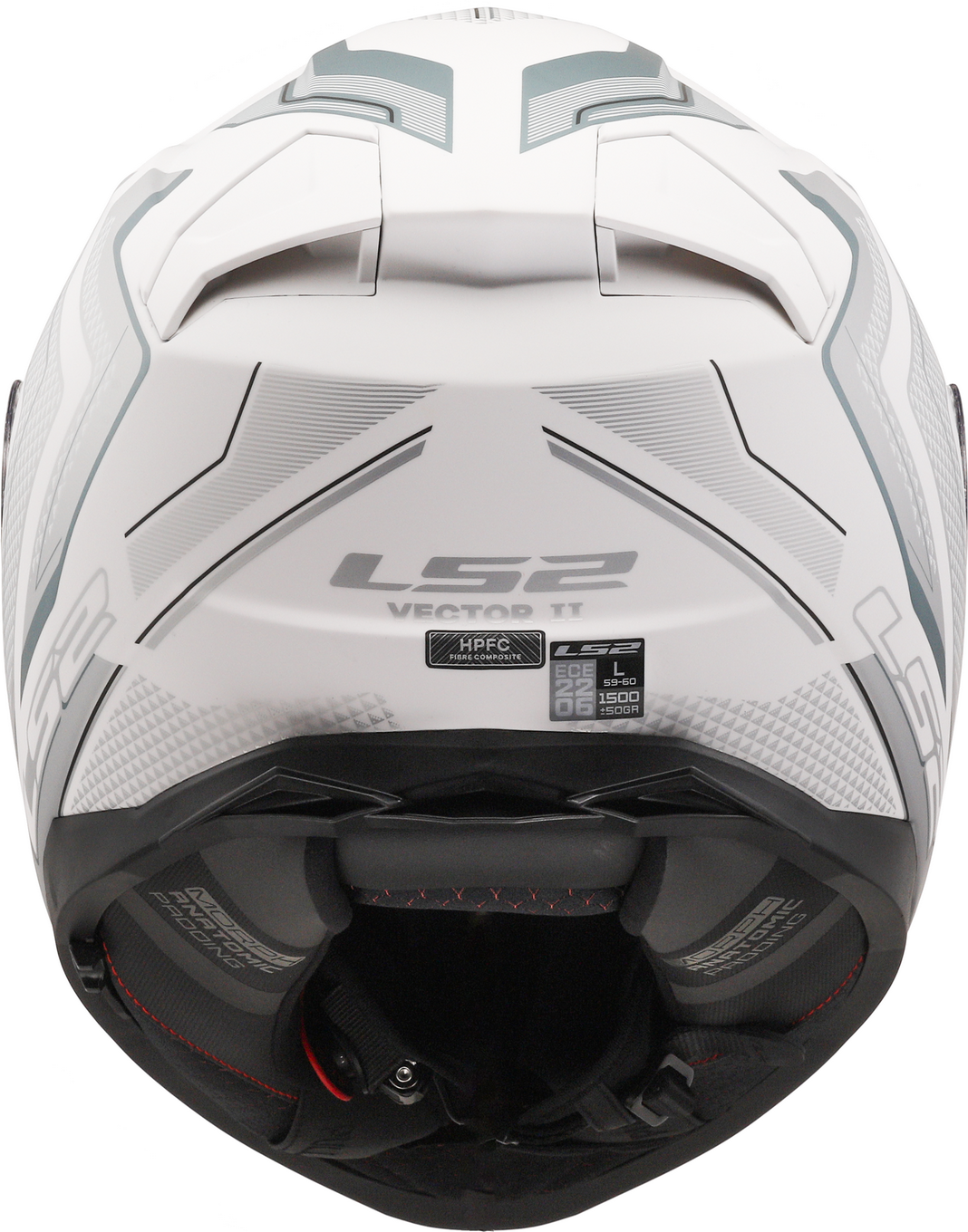 LS2 FF811 VECTOR II ALIZER M.WHITE SILVER-06