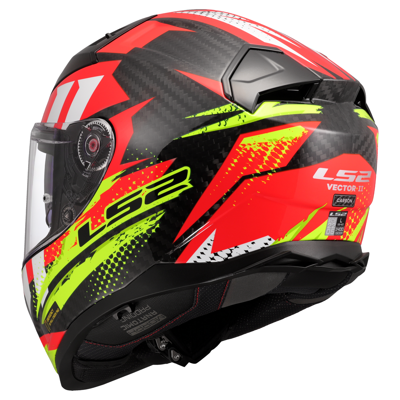 LS2 FF811 VECTOR II C TANTIC RED H-V YELLOW-06