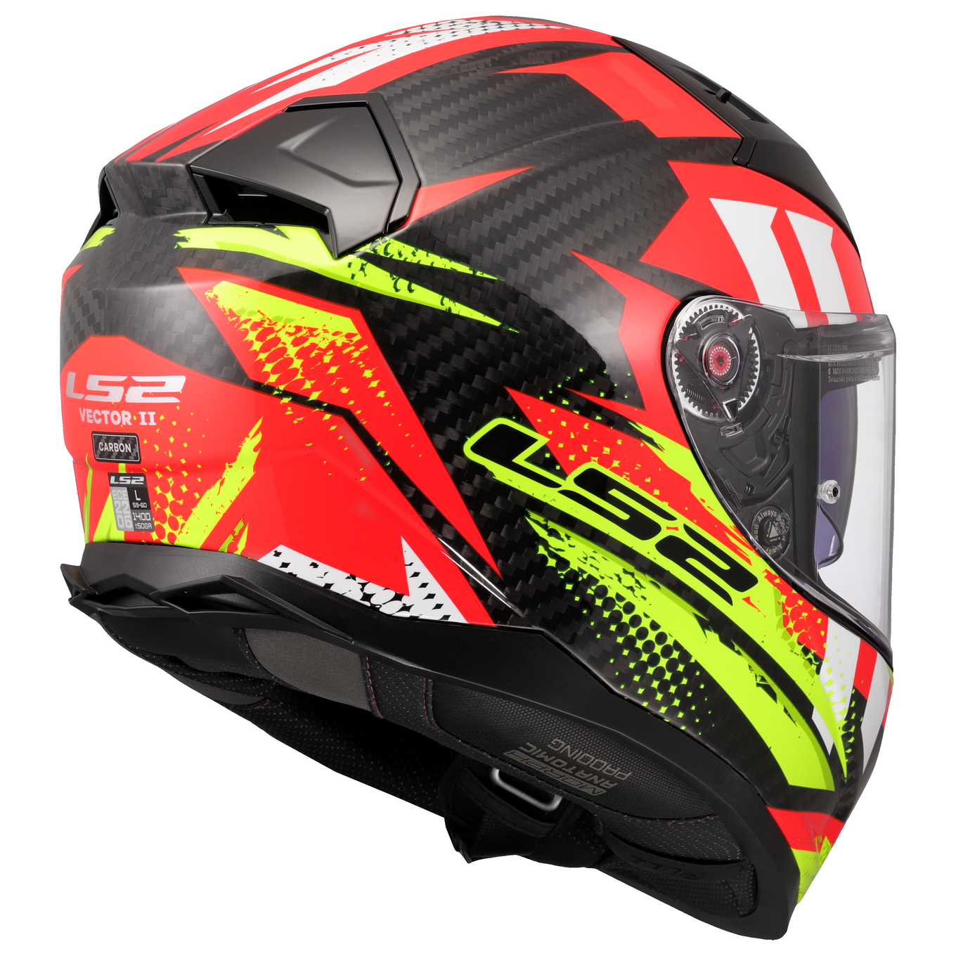 LS2 FF811 VECTOR II C TANTIC RED H-V YELLOW-06