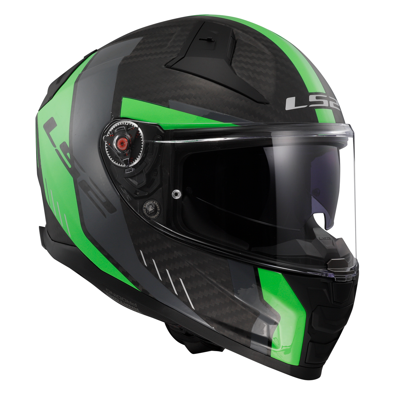 LS2 FF811 VECTOR II C GRID MATT FLUO GREEN-06